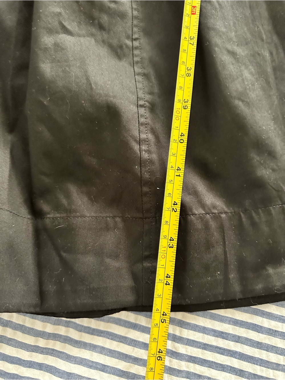 NWT Free Assembly Black Button-Front Midi Dress with Waist Tie - Picture 8 of 10